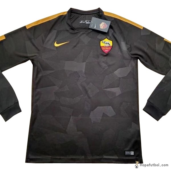 Camiseta As Roma Replica Tercera Ropa ML 2017/18